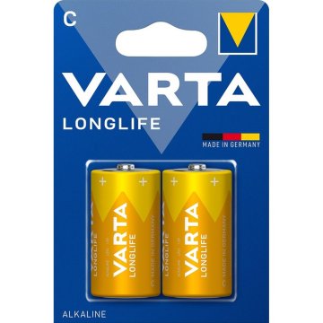 Varta VARTA alkalna baterija R14 (tip C) Longlife 2 kos