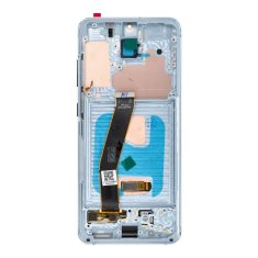 OEM LCD zaslon za SAMSUNG S20 4G Blue SOFT OLED z okvirjem