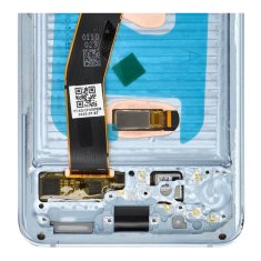 OEM LCD zaslon za SAMSUNG S20 4G Blue SOFT OLED z okvirjem