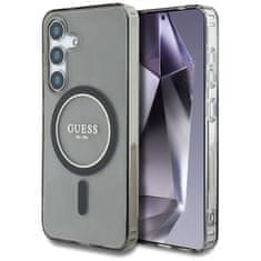 Guess GUESS etui za SAMSUNG S25 GUHMS25SHFGEREK (Magnetic IML Glitter Circle) črn