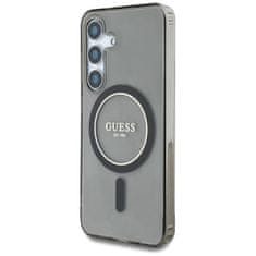 Guess GUESS etui za SAMSUNG S25 GUHMS25SHFGEREK (Magnetic IML Glitter Circle) črn