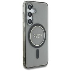 Guess GUESS etui za SAMSUNG S25 GUHMS25SHFGEREK (Magnetic IML Glitter Circle) črn