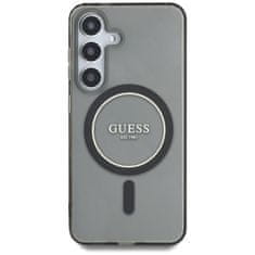 Guess GUESS etui za SAMSUNG S25 GUHMS25SHFGEREK (Magnetic IML Glitter Circle) črn