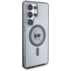 Karl Lagerfeld KARL LAGERFELD etui za SAMSUNG S25 Ultra KLHMS25LHLSKIK (Magnetic IML Metal K. Heads) črn