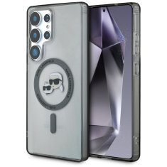 Karl Lagerfeld KARL LAGERFELD etui za SAMSUNG S25 Ultra KLHMS25LHLSKCK (Magnetic IML Metal KC Heads) črn