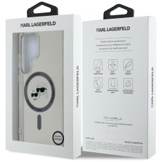 Karl Lagerfeld KARL LAGERFELD etui za SAMSUNG S25 Ultra KLHMS25LHLSKCK (Magnetic IML Metal KC Heads) črn