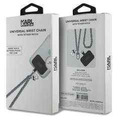Karl Lagerfeld KARL LAGERFELD obesek KLUCHCSKPK (Wrist Chain Choupette) srebrni