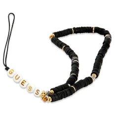 Guess GUESS obesek GUSTPEARK (Heishi Beads) črn