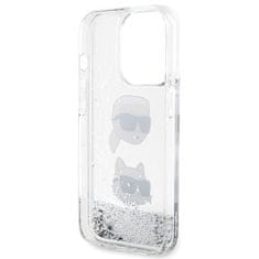 Karl Lagerfeld KARL LAGERFELD etui za IPHONE 14 Pro KLHCP14LLDHKCNS (Liquid Glitter KC) bel