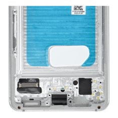 OEM LCD zaslon za SAMSUNG S21 5G White SOFT OLED z okvirjem