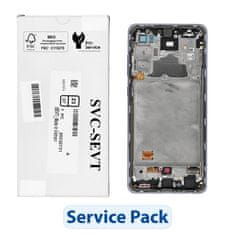Samsung ServicePack LCD zaslon za SAMSUNG A72 A725F GH82-25460C Purple