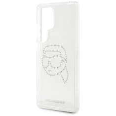 Karl Lagerfeld KARL LAGERFELD etui za SAMSUNG S25 Ultra KLHCS25LHKHDCELT (IML Rhinestones K Head) prozoren