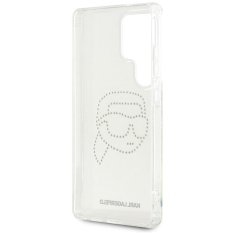 Karl Lagerfeld KARL LAGERFELD etui za SAMSUNG S25 Ultra KLHCS25LHKHDCELT (IML Rhinestones K Head) prozoren