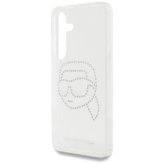Karl Lagerfeld KARL LAGERFELD etui za SAMSUNG S25 KLHCS25SHKHDCELT (IML Rhinestones K Head) prozoren