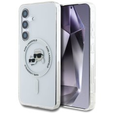 Karl Lagerfeld KARL LAGERFELD etui za SAMSUNG S25 Plus KLHMS25MHLSKCH (Magnetic IML Metal KC Heads) bel