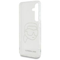 Karl Lagerfeld KARL LAGERFELD etui za SAMSUNG S25 KLHCS25SHKHDCELT (IML Rhinestones K Head) prozoren