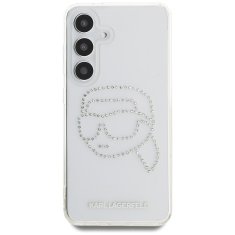 Karl Lagerfeld KARL LAGERFELD etui za SAMSUNG S25 KLHCS25SHKHDCELT (IML Rhinestones K Head) prozoren