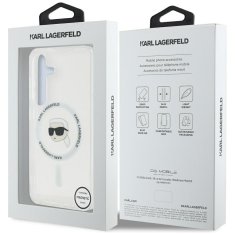 Karl Lagerfeld KARL LAGERFELD etui za SAMSUNG S25 KLHMS25SHLSKIH (Magnetic IML Metal K. Heads) bel
