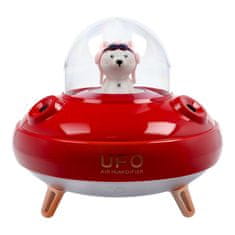 OEM Vlažilnik / difuzor za aromaterapijo UFO rdeč