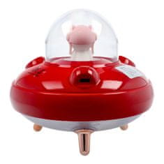 OEM Vlažilnik / difuzor za aromaterapijo UFO rdeč