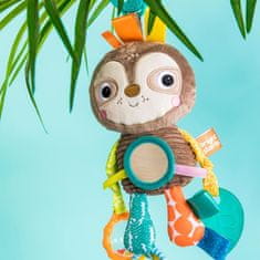 Bright Starts Igrača na obroču C Playful Pals lenivec 0 m+