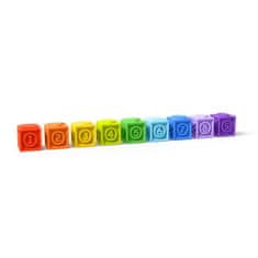 Bright Starts Komplet igralnih kock 9 kosov KaleidoCubes, 3m+