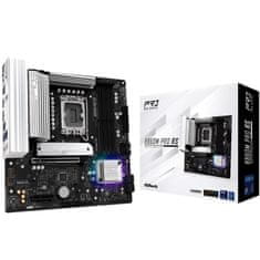 ASRock B860M Pro RS osnovna plošča, LGA1851, DDR5, gaming, mATX (90-MXBRP0-A0UAYZ)