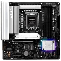 ASRock B860M Pro RS osnovna plošča, LGA1851, DDR5, gaming, mATX (90-MXBRP0-A0UAYZ)
