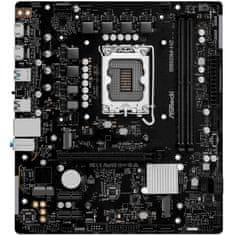 ASRock B860M-H2 osnovna plošča, LGA1851, DDR5, mATX (90-MXBS00-A0UAYZ)
