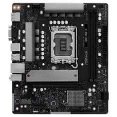 ASRock H810M-X osnovna plošča, LGA1851, DDR5, mATX (90-MXBS4-A0UAYZ)
