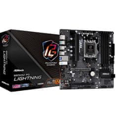 B650M PG Lightning osnovna plošča, AM5, DDR5, mATX (90-MXBMV0-A0UAYZ)