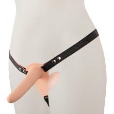 You2Toys Strap-on z dvojnim vibracijskim dildom