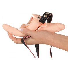 You2Toys Strap-on z dvojnim vibracijskim dildom