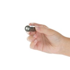 PowerBullet Mini bullet vibrator s kristalom PowerBullet First Class 9 Function, Gun Metal