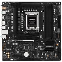 ASRock B860M Pro-A osnovna plošča, LGA1851, DDR5, mATX (90-MXBRR0-A0UAYZ)