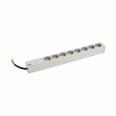Bachmann razdelilec rack 8x220V siv brez kabla* 333.416