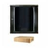 Datech zidni kabinet 18U 901 600x450 črn + polica DP.6418.9001