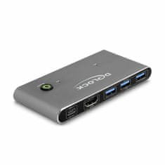 Delock KVM stikalo 2x1 HDMI/USB TipC 8K 18647
