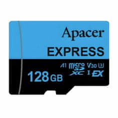Apacer microSD express 128GB spominska kartica U3 V30 switch AP128GMCEXG3X17-RA