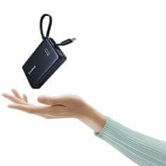 BASEUS prenosna baterija 10.000mAh 45W PowerBank TipC kabel črna P10076803123-0