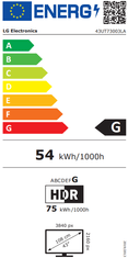 LG 43UT73003LA pametni televizor, 108 cm, 4K UHD (43UT73003LA.AEUQ)