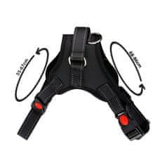 MG Harness oprsnice za pse L, črna