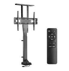 Maclean Univerzalni motoriziran LED TV nosilec MC-866 37-65", 50kg, 600x400, črna barva