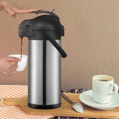 Eva Termo posoda s črpalko tokio 4l / inox, pvc