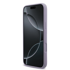 Karl Lagerfeld Originalen ovitek MagSafe iPhone 17 Pro Max - Karl and Choupette - vijola - KLHMP17XSCMKCRHU