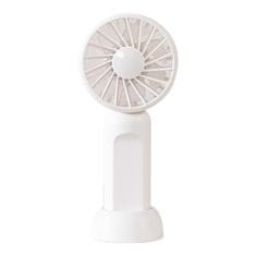 MG Mini Fan ročni in namizni USB ventilator, bel