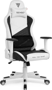 SENSE7 Igralni stol Spellcaster Senshi XL PU, Bela