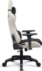 SENSE7 Igralni stol Fuku PU Suede, Bež