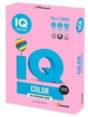 Barvni papir IQ Color A4-NEOPI, fosfatno roza, 500 listov