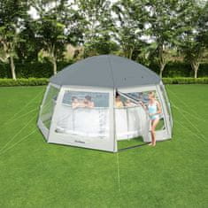 Vidaxl Kupola za bazen 600x600x295 cm